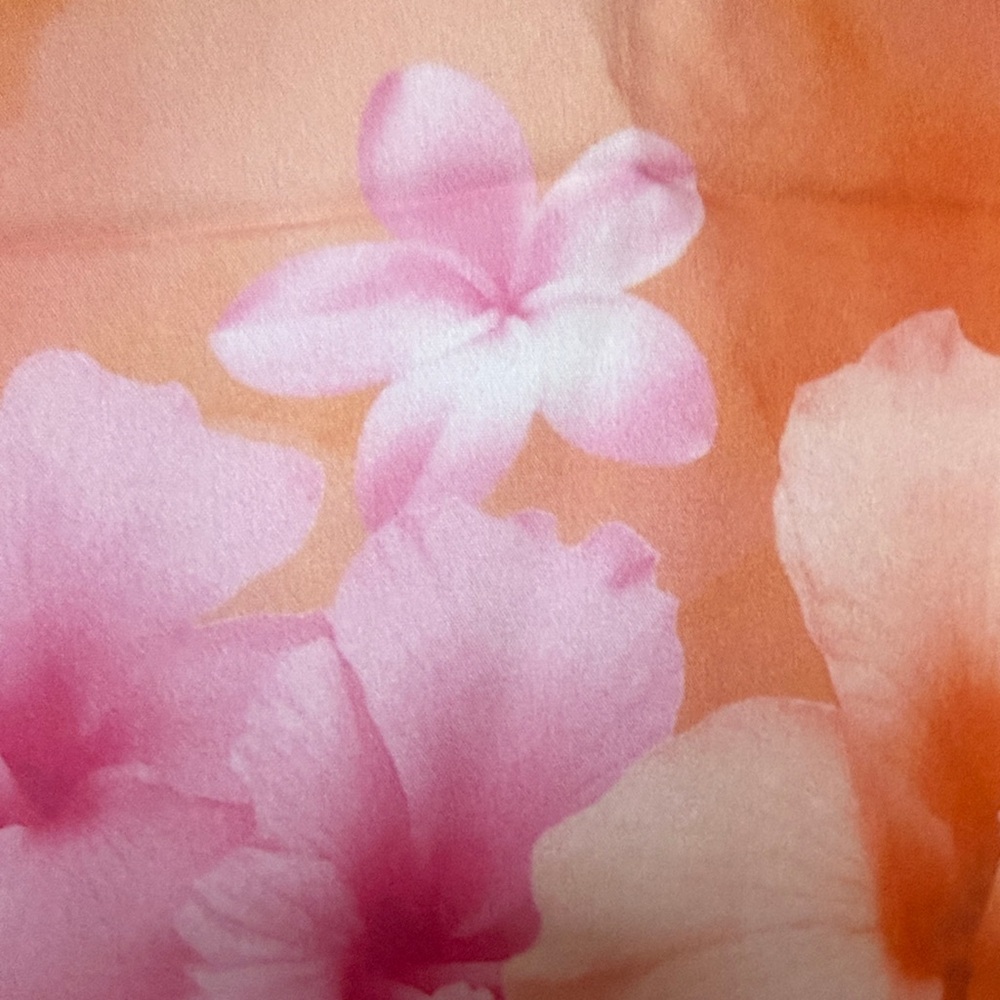 SHEIN Orange and Pink Floral Camisole - Picture 4 of 6
